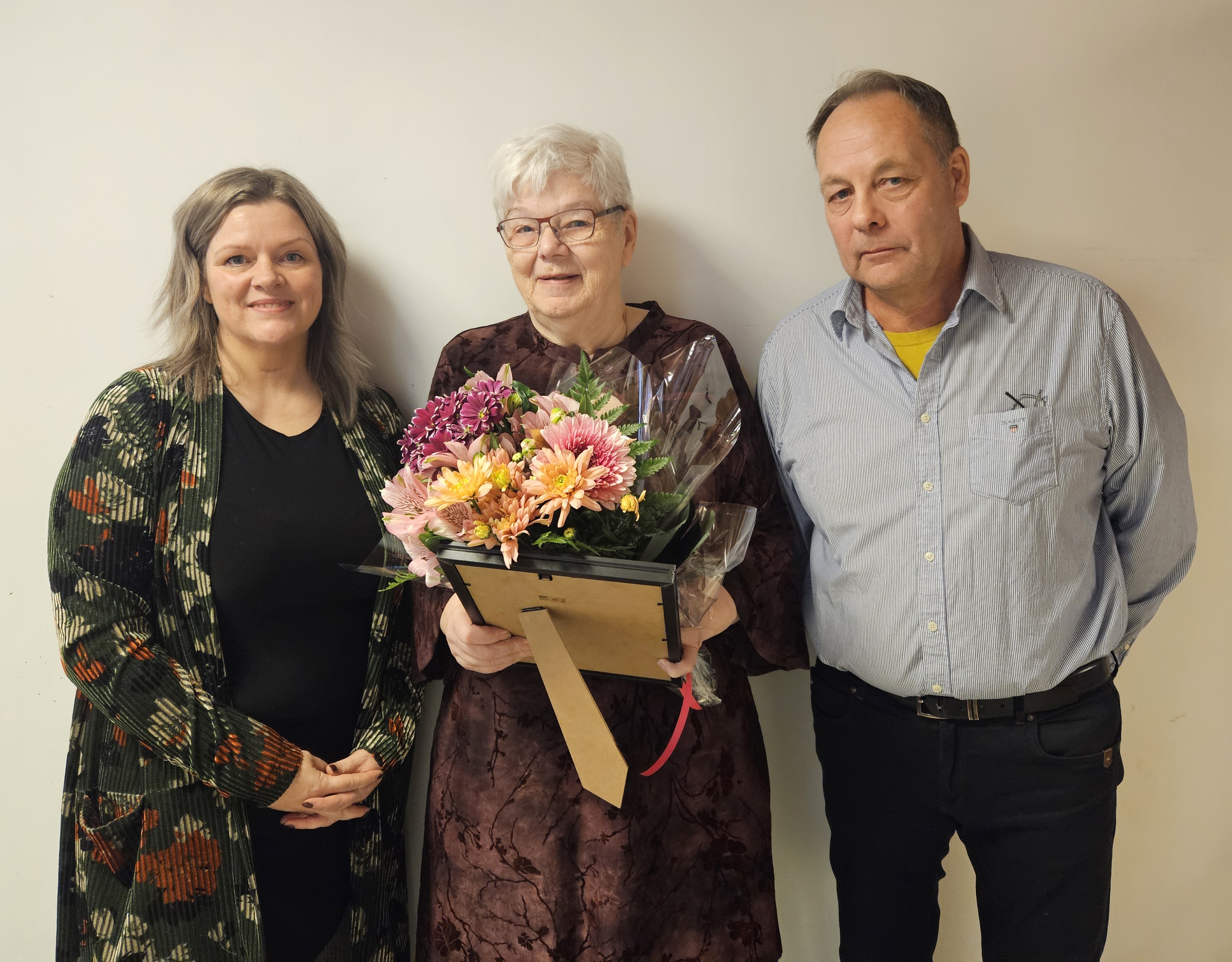 Berglind Kristinsdóttir, formaður markaðs-, menningar- og jafnréttismálanefndar, Pálína S. Kristinsdóttir og Eggert Valur Guðmundsson, oddviti